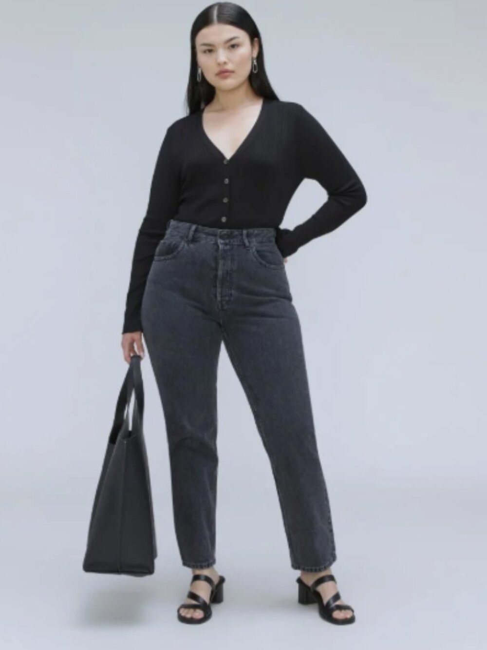 NWOT Everlane Curvy Cheeky 90’s Straight Jean